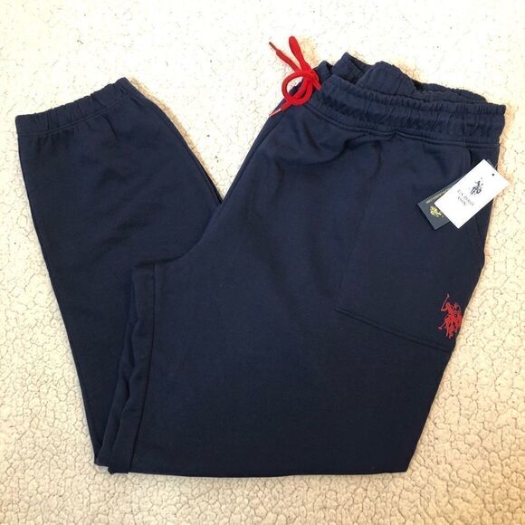 U.S. Polo Assn Women’s Logo Navy Jogger Size XXL - Picture 5 of 14